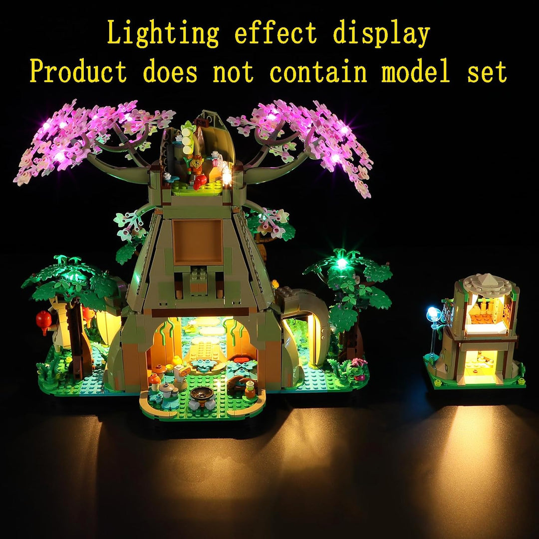 GEAMENT LED Licht-Set Kompatibel mit Lego The Legend of Zelda Deku-Baum 2-in-1 (Great Deku Tree) 770
