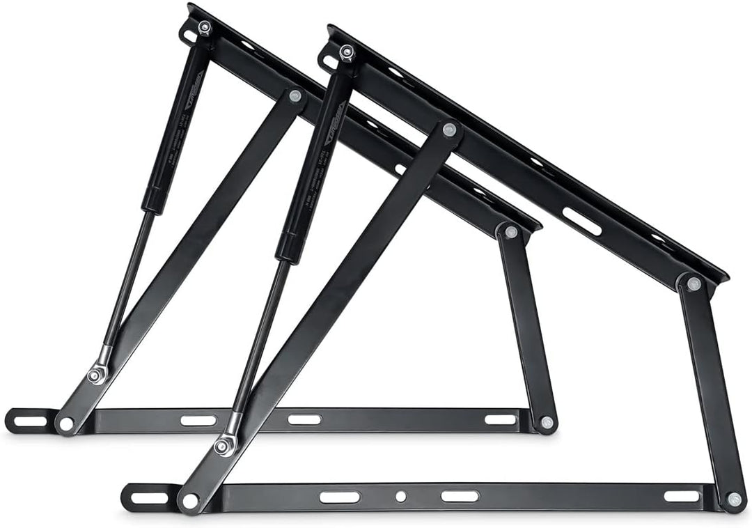 DUÉRMETE ONLINE - Komplettes Set hydraulisches Hebesystem für Boxspringbetten inkl. Scharniere Kolbe