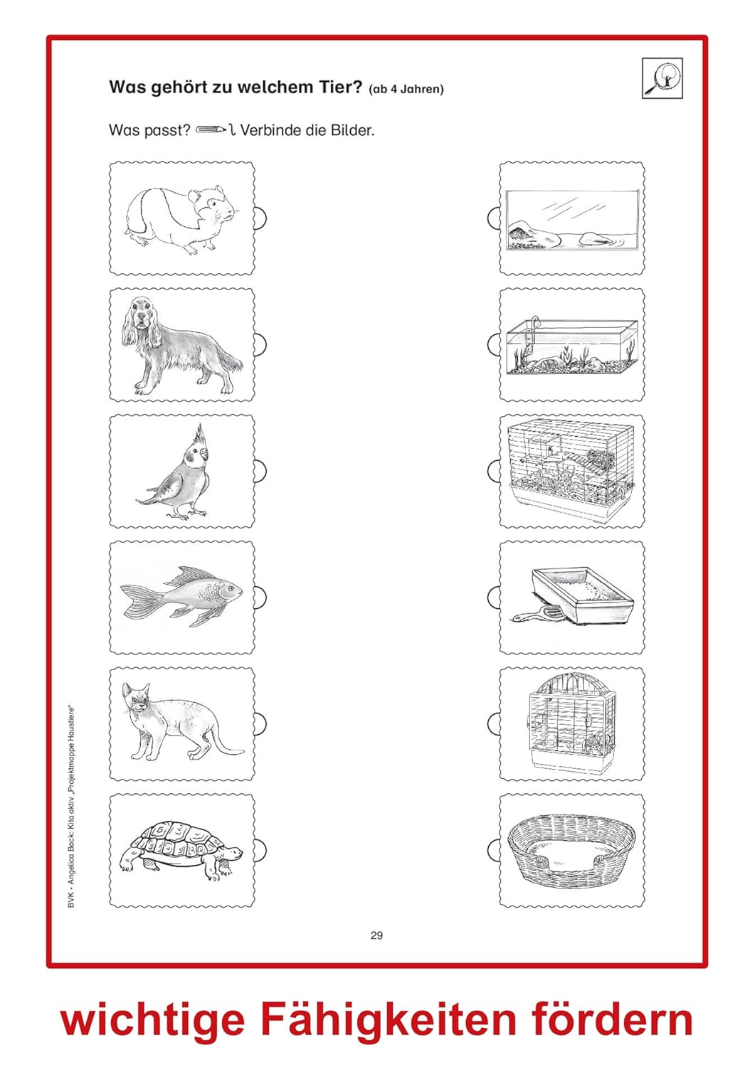 Kita aktiv Projektmappe Haustiere | Hund, Katze, Hamster und weitere Kleintiere, Broschüre