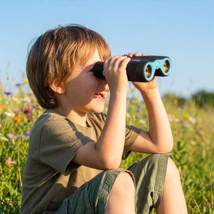 Optus Kinderfernglas 8x21 ab 6 Jahren mit Dioptrienausgleich
