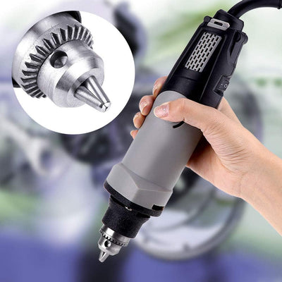 Uadme 400W Stabschleifer Geradschleifer, 6 Stufen Variable Drehzahl 0-28000r/min Mini Bohrmaschine R