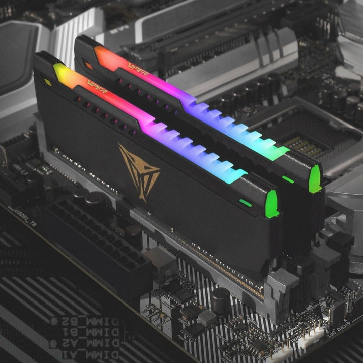 Patriot Viper Steel RGB DDR4 16GB (2 x 8GB) 3600MHz CL20 Gaming Arbeitsspeicher Kit 16GB (2x8GB) 360