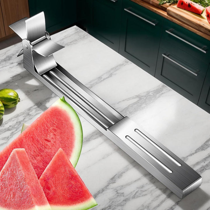 Wassermelonenschneider aus Edelstahl Edelstahl schneider | -Würfelschneidewerkzeug für Kürbis, Mango