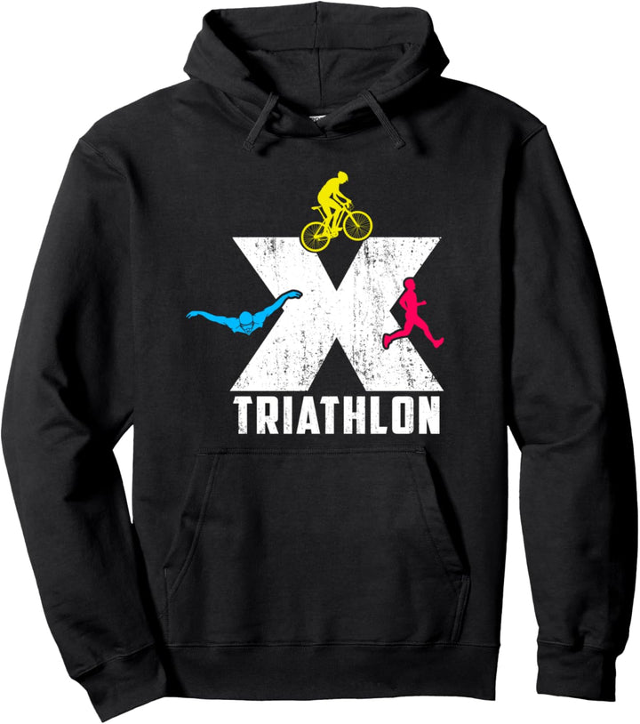 X-Triathlon - Swim Bike Run - Cross-Triathlon Pullover Hoodie