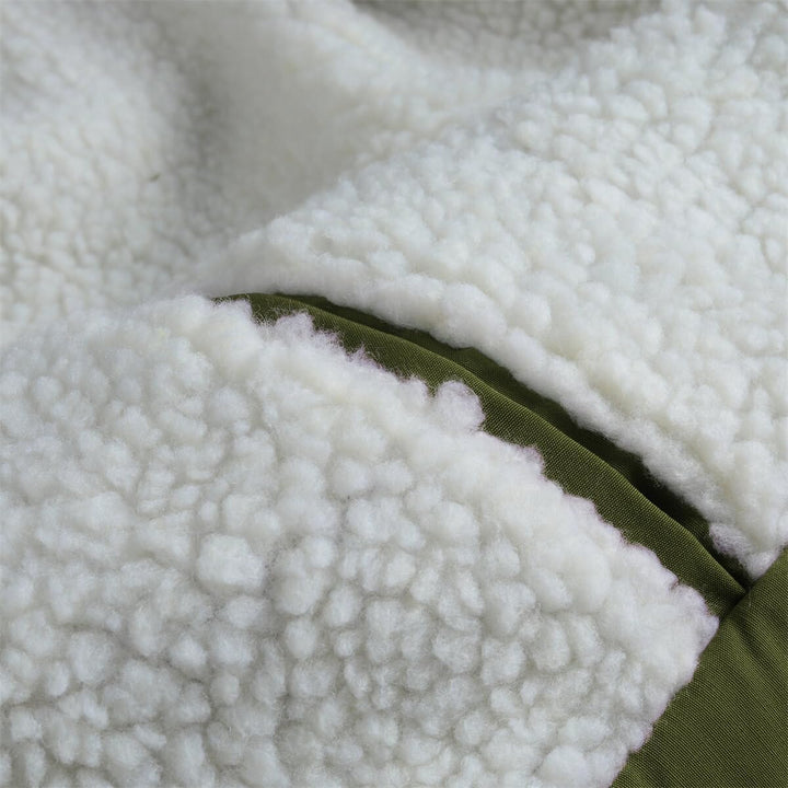 YYNUDA Damen Winterparka Dicker Warm Lang Wintermantel mit Fellkapuze Winter Jacke Outdoor Jacke für