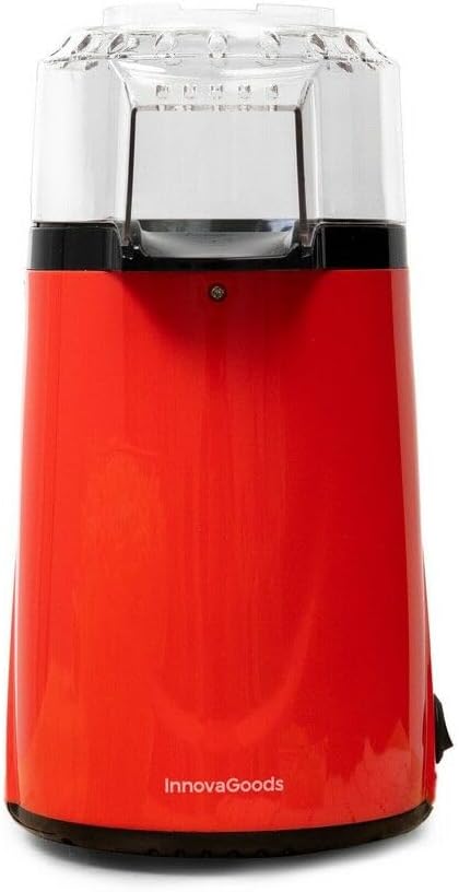 InnovaGoods® Popcornmaschine mit Luft, schnelles Kochen ohne Fett (2-3 min), Temperatur ca. 200 °C +