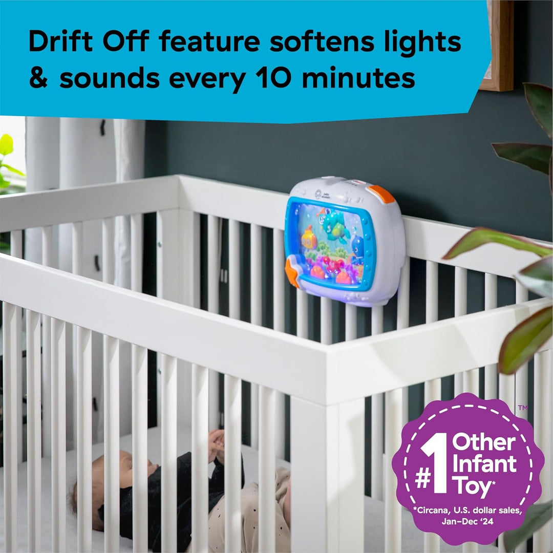 Baby Einstein, Sea Dreams Soother Schlummerlicht für Das Gitterbett mit Fernbedienung, Lichtern und
