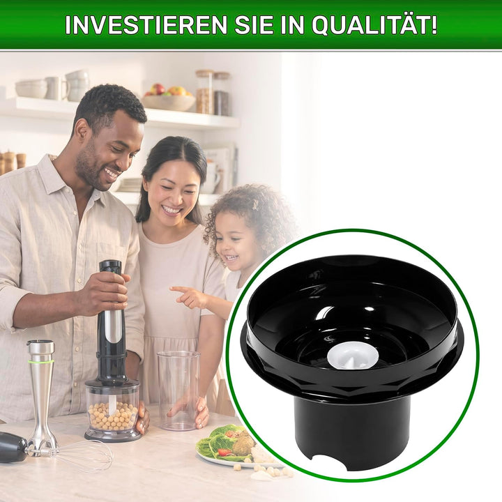 Getriebe Deckel für Stabmixer mit Originalcode 7322115434 für den HC 350 ml Behälter für Braun Multi