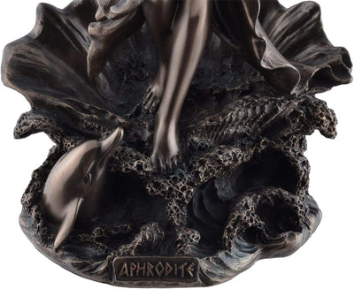 Veronese 708-7753 Figur Aphrodite Göttin der Schönheit bronziert Skulptur 29 cm