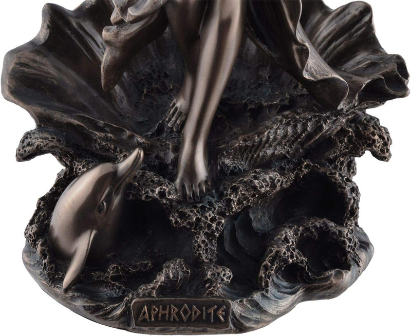 Veronese 708-7753 Figur Aphrodite Göttin der Schönheit bronziert Skulptur 29 cm