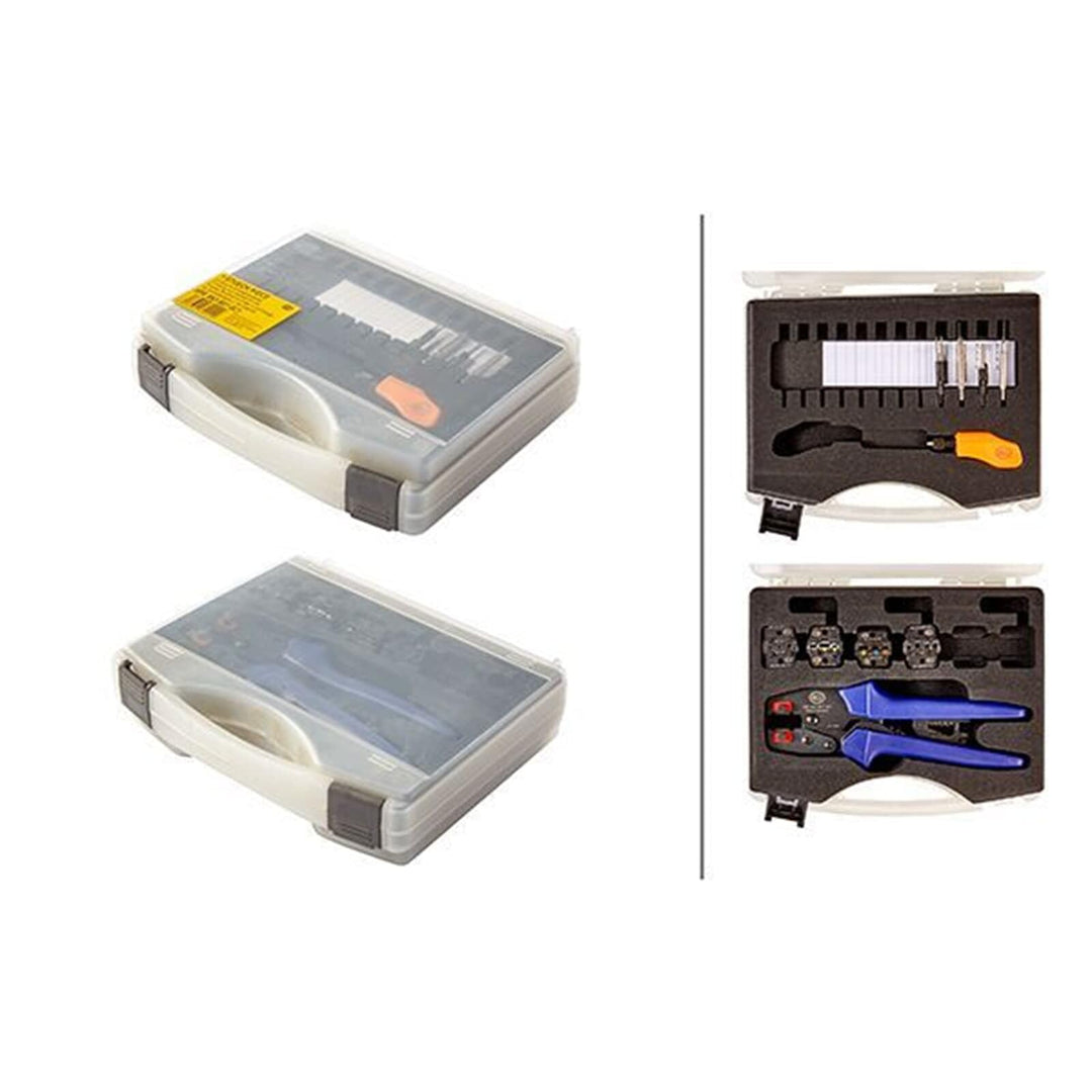 HELLA - Crimpzangeneinsatz-Set - Kunststoff - schwarz/weiss - Profi - Set - 8PE 863 807-821