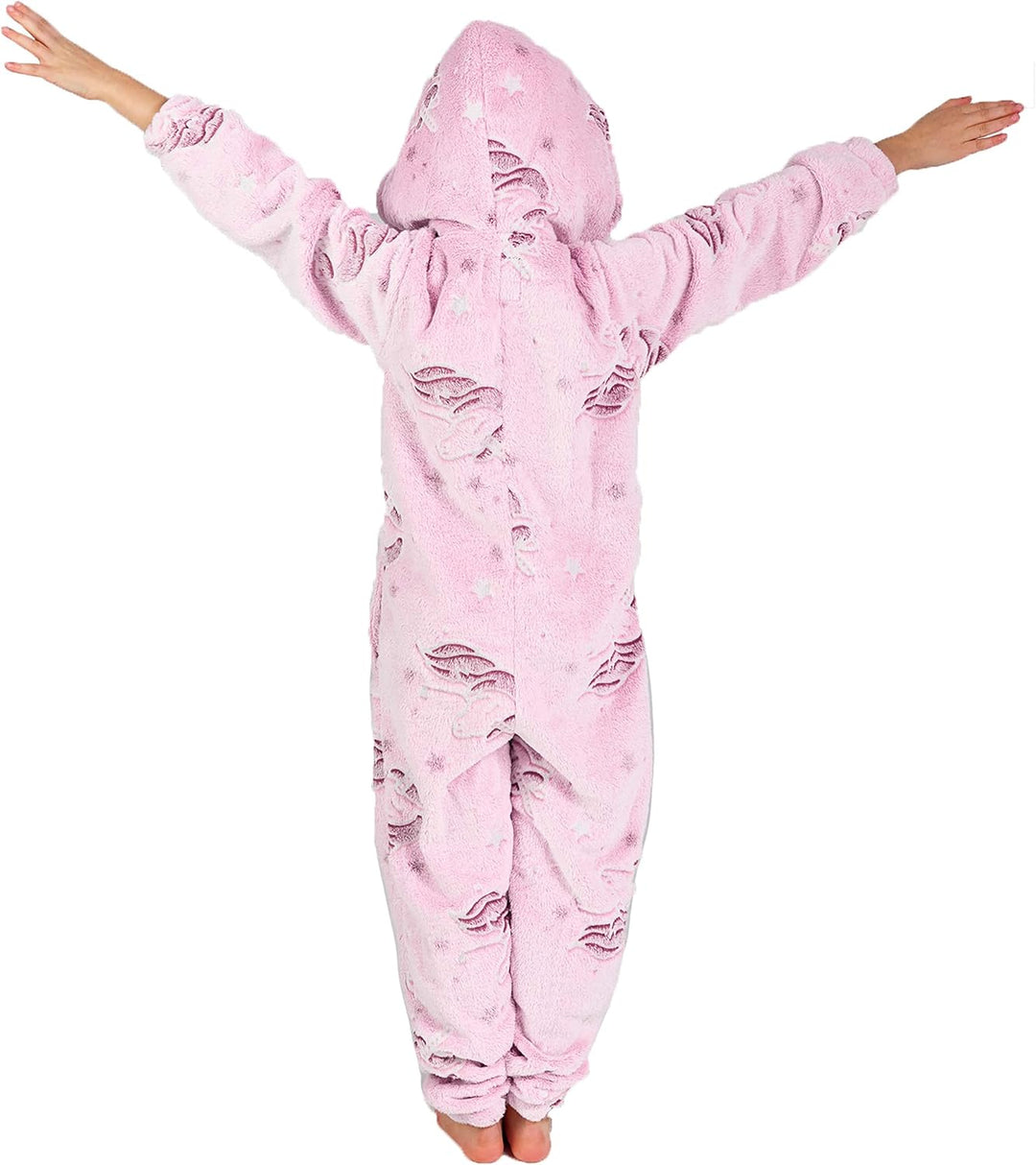 CityComfort Jumpsuit Kinder Einteiler Fleece Overall Onesie Kinder Mädchen Jungen 4-14 Jahre 11-12 J