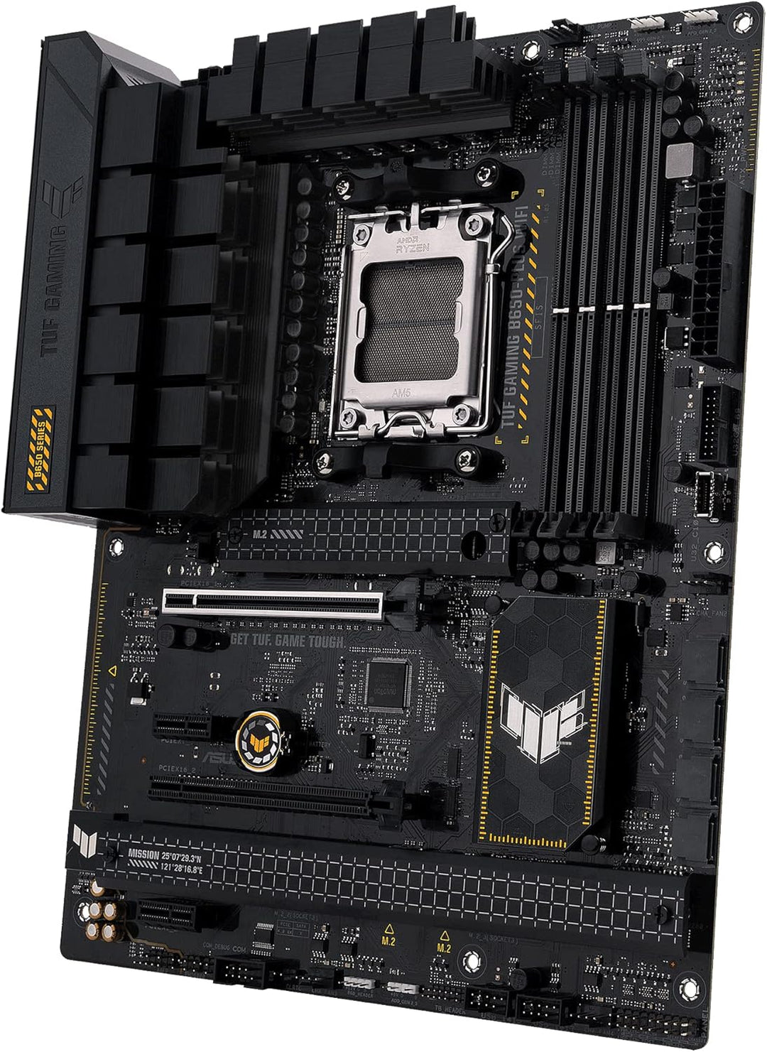 ASUS TUF GAMING B650-PLUS WIFI Mainboard Sockel AMD AM5 (Ryzen 7000, ATX, PCIe 5.0, DDR5-Speicher, 1