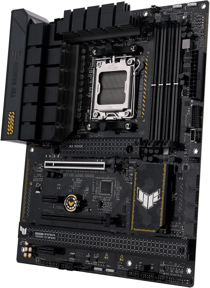 ASUS TUF GAMING B650-PLUS WIFI Mainboard Sockel AMD AM5 (Ryzen 7000, ATX, PCIe 5.0, DDR5-Speicher, 1