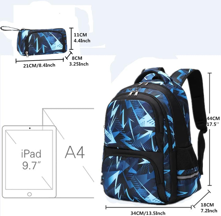 Schulrucksack Teenager Schulranzen Jugendliche Rucksack Kinder Schule Schultasche Jungen Schulrucksa