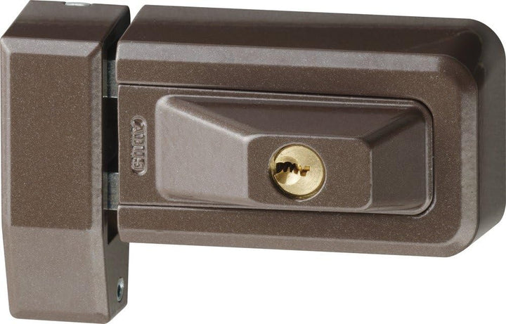 ABUS Fenster-Zusatzsicherung 3030 AL0125 - Schwenkbares Sicherheitsschloss für Fenster und Türen, gl