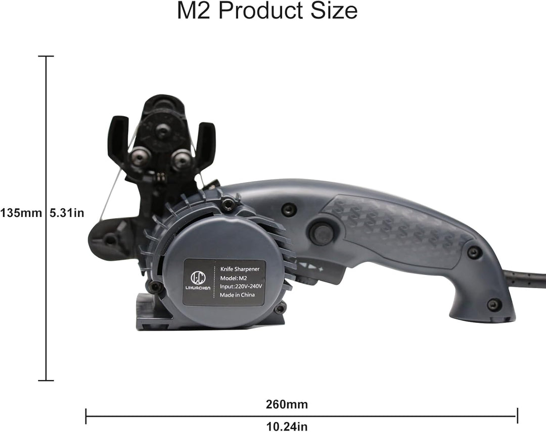 M2 Elektrischer Messerschärfer Professioneller Knife Sharpener Electric Tool Küchenschärfer Steinsch