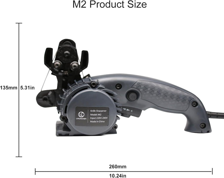 M2 Elektrischer Messerschärfer Professioneller Knife Sharpener Electric Tool Küchenschärfer Steinsch
