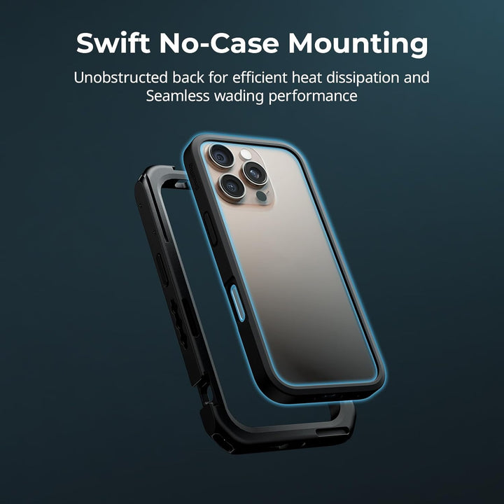 SMALLRIG Mobile Video Cage Basic Edition für iPhone 16 Pro Max mit T-Mount-Objektivrückplatte, TPU-S