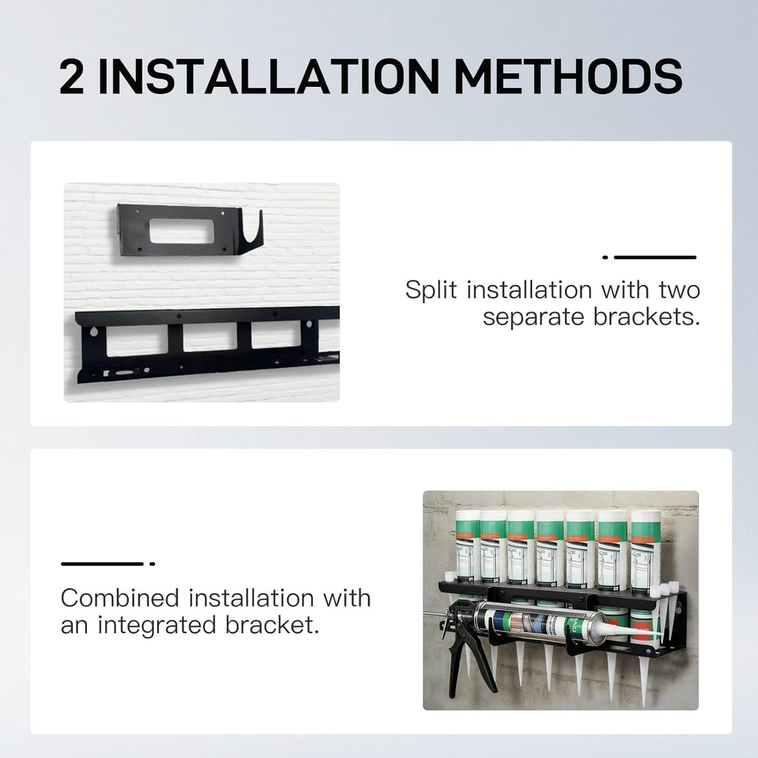Silikonspritze Holder, Multifunktionaler Silikonhalter Spraydosierhalter, Kartuschen-Aufbewahrungsre