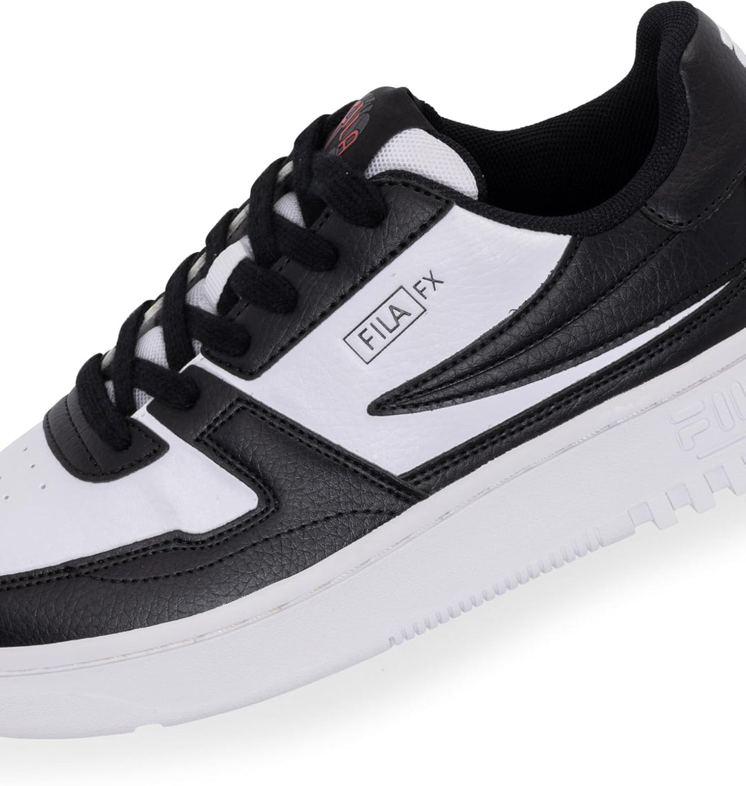 FILA Unisex Kinder Fxventuno TeensSneaker 38 EU Black White, 38 EU Black White
