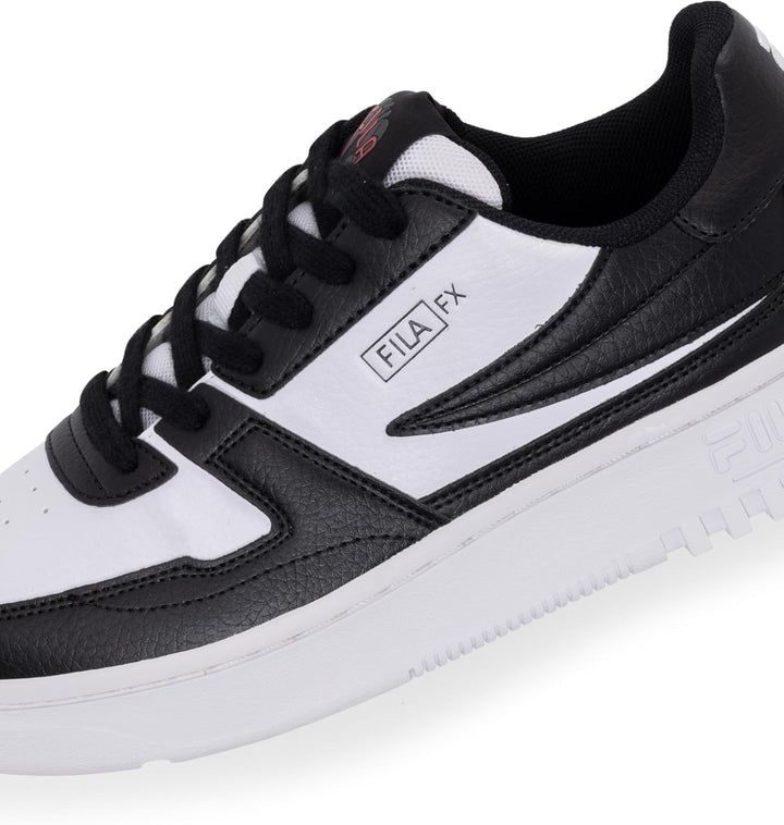 FILA Unisex Kinder Fxventuno TeensSneaker 38 EU Black White, 38 EU Black White