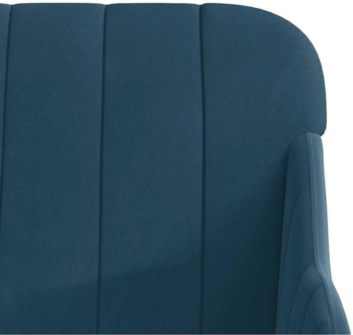vidaXL Sessel Blau 63x76x80 cm Samt, Blau