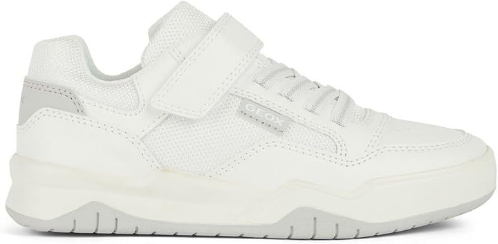 Geox Jungen J Perth Boy B Sneakers 30 EU White Lt Grey, 30 EU White Lt Grey