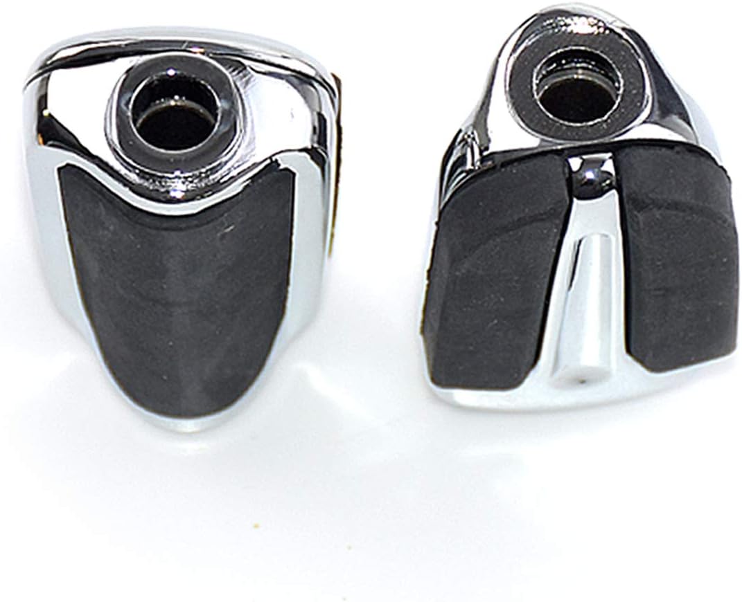 HDBUBALUS Motorrad-Schalthebel Pegs Fit für Harley FLH Touring FLST Softail Dyna Sportster 1 Paar