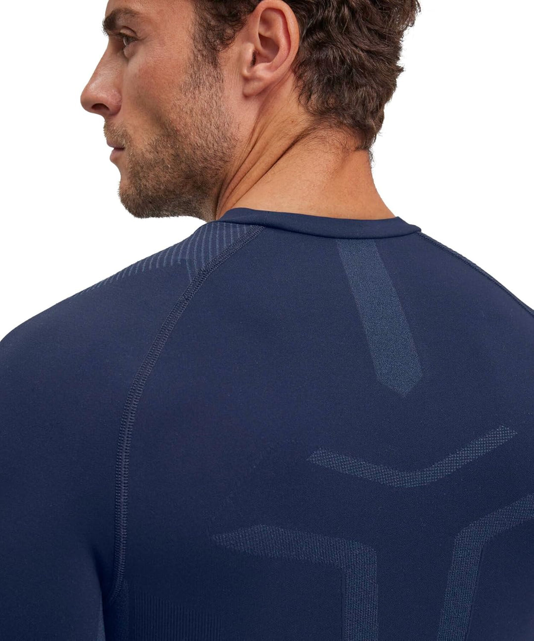 FALKE Herren Warm Round Neck Funktionsshirt Langarm für milde bis kalte Temperaturen warme Funktions