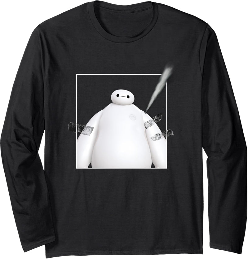 Disney Big Hero 6 Baymax Taped Holes Langarmshirt