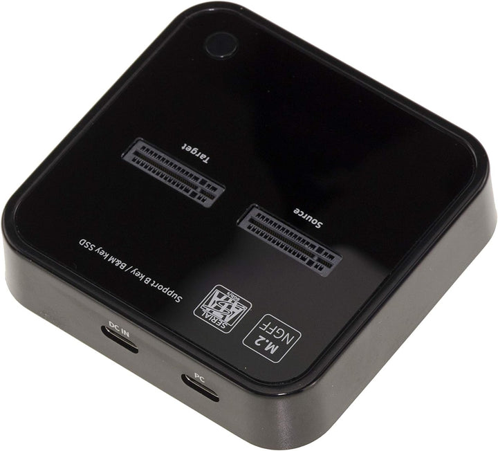 KALEA INFORMATIQUE Docking Station. Dock für 2 SSD M2 SATA Anschluss USB 3.2 Gen1 5GB mit Clonage-Fu