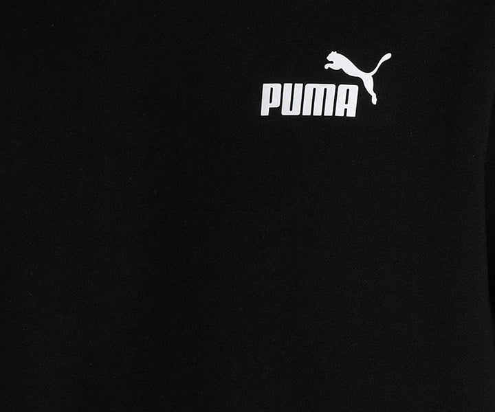 PUMA Herren ESS+ Tape Crew FL Sweatshirt S Puma Schwarz, S Puma Schwarz
