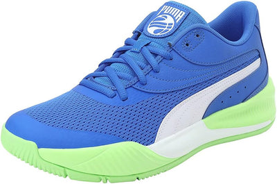 PUMA Unisex Triple Basketballschuh 38 EU Bluemazing Green Glare, 38 EU Bluemazing Green Glare