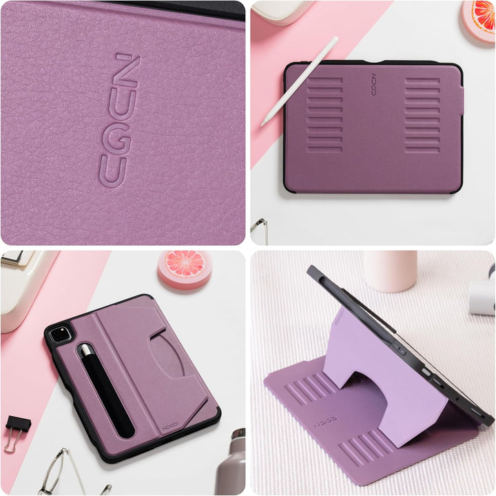 ZUGU iPad Air 5 / Air 4 Hülle 10.9 2022/2020 5. &amp; 4. Generation schlanke Schutzhülle 8 Winkel-Stände