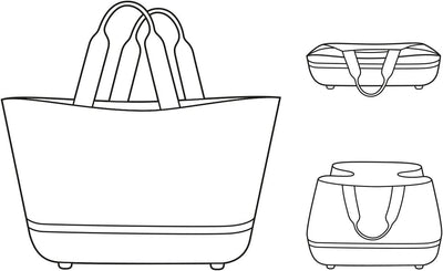 reisenthel shoppingbasket dots Lässiger Einkaufsbegleiter mit hoher Funktionalität, Dots