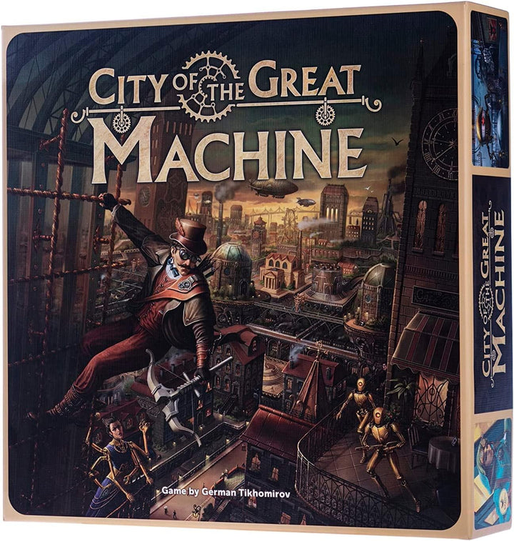 Crowd Games - City of The Great Machine - Brettspiel - Ab 14 Jahren - 1-4 Spieler - Englische Versio