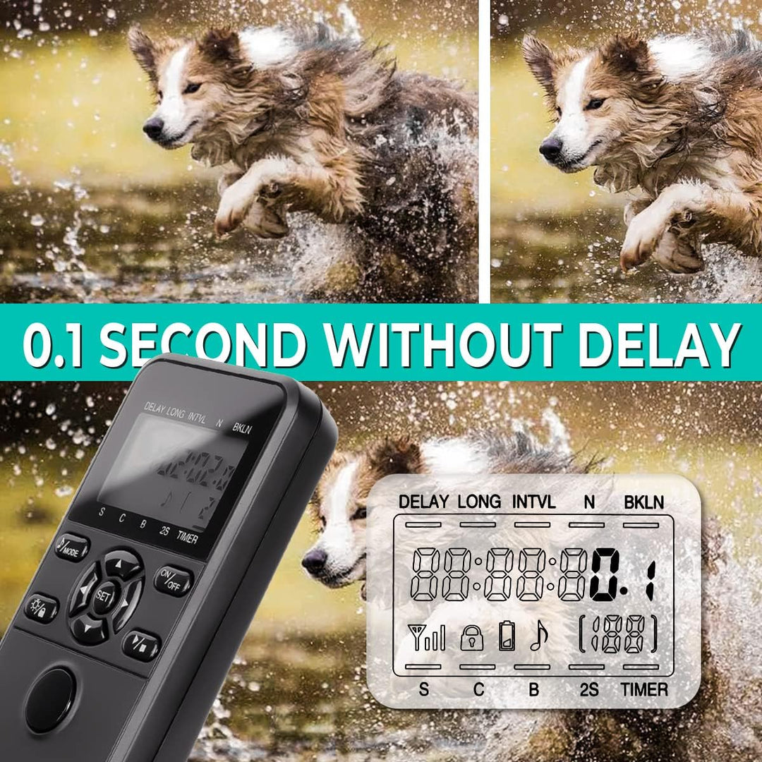 Kabelloser Kamera Fernauslöser funkauslöser Fernbedienung für Sony a1, a6400, a7iii, a6600, a6100, a
