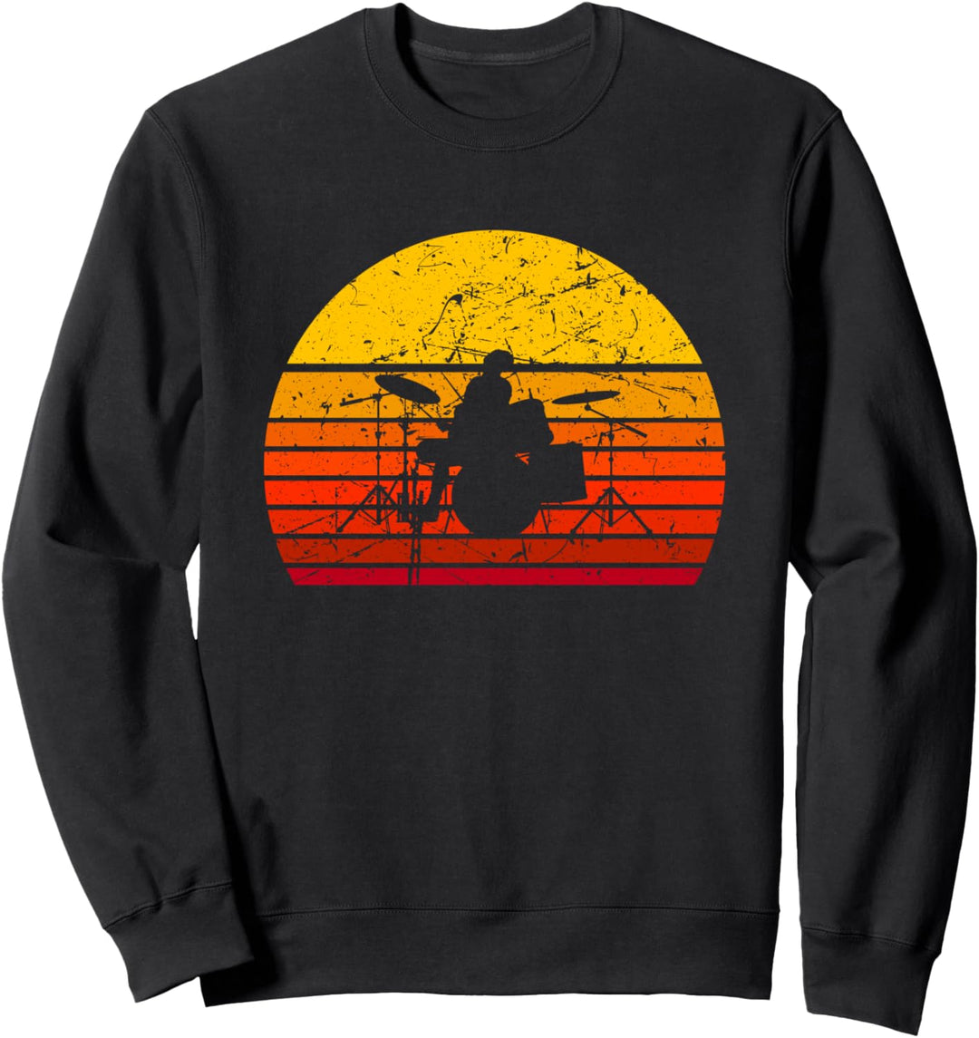 Drums Kinder Drumsticks Drummer Sweatshirt