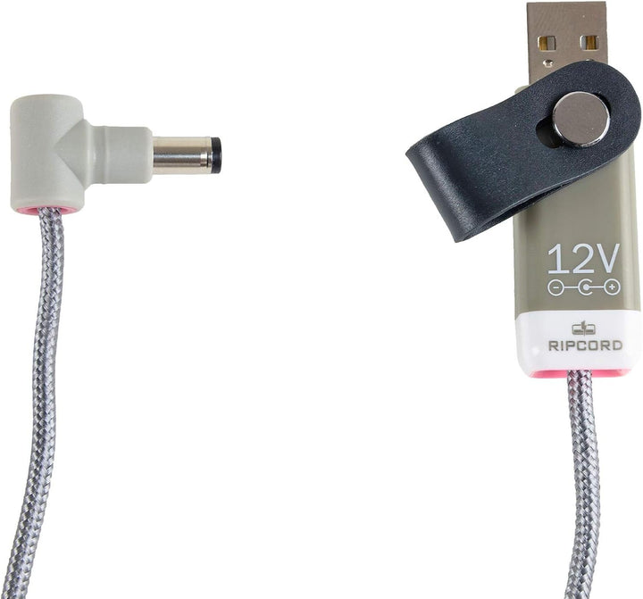 myVolts Ripcord-USB-Ladekabel mit 12V DC Ausgangsstecker kompatibel mit Behringer HA400 MicroAmp Kop