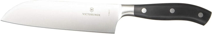 Victorinox, Grand Maître, Profi Santokumesser, Extra Scharfe Klinge, gerader Schliff, 17 cm, Robuste