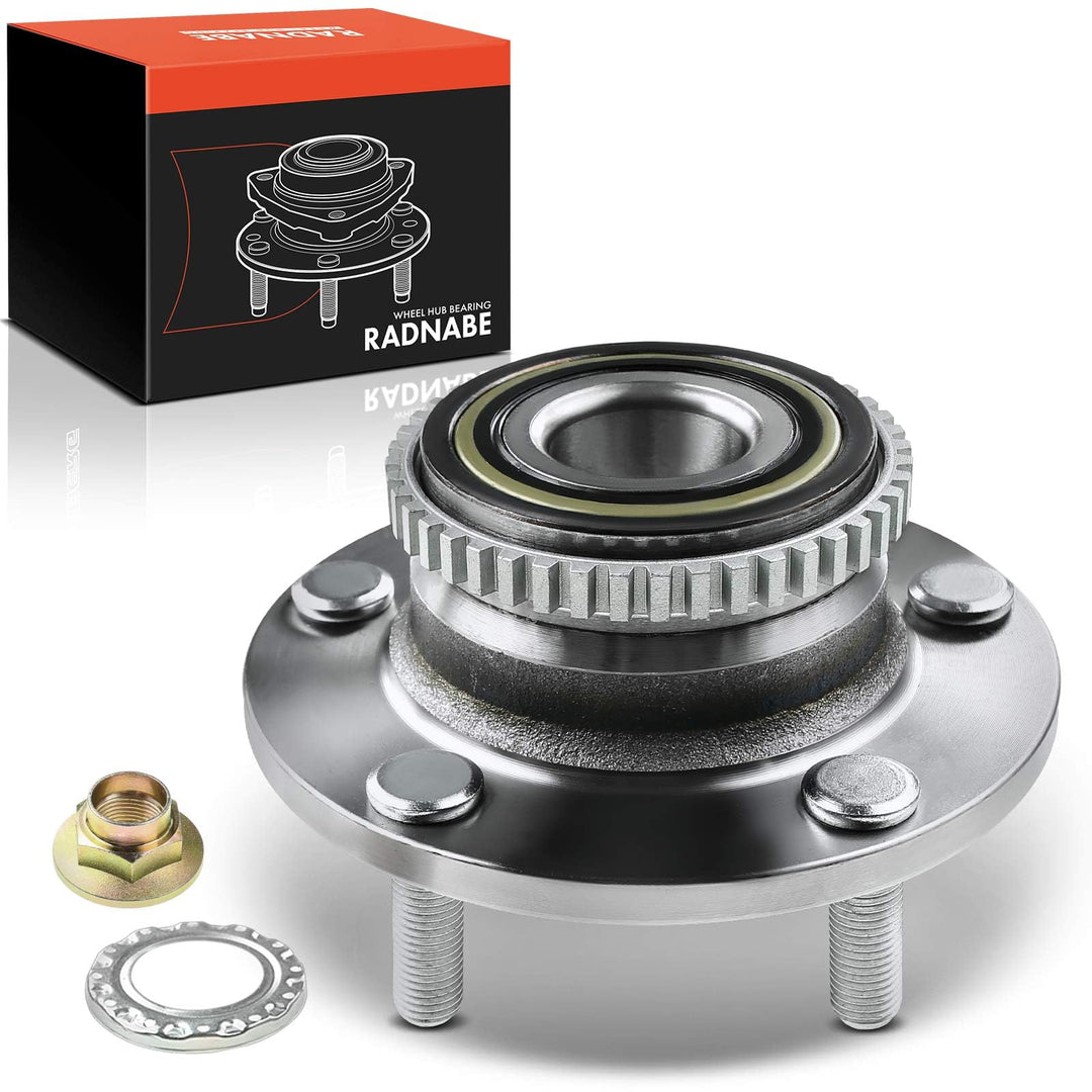 Frankberg 1x Radnabe Radlagersatz Hinterachse Kompatibel mit Coupe GK 1.6L 2.0L 2.7L 2001-2008 Repla