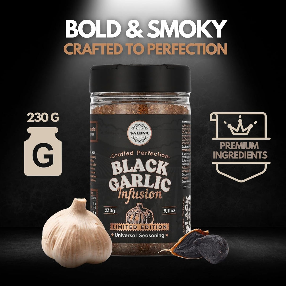Steak House Collection Premium Seasonings - Schwarzer Knoblauch, Trüffel, Steak King & SPG BBQ Rubs