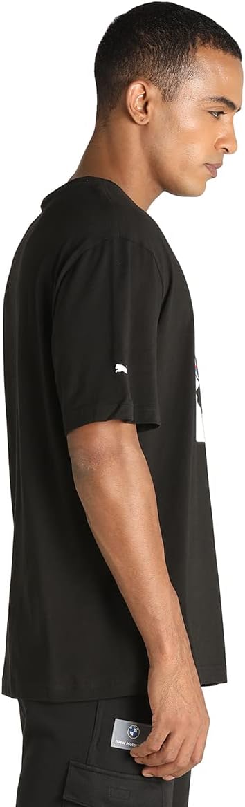 PUMA BMW MMS Statement Graphic T-Shirt Cotton Black M