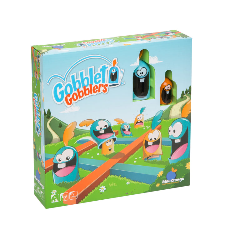 Blue Orange | Gobblet Gobblers | Kinderspiel | Strategiespiel | 2 Spieler | Ab 5+ Jahren | 5 Minuten