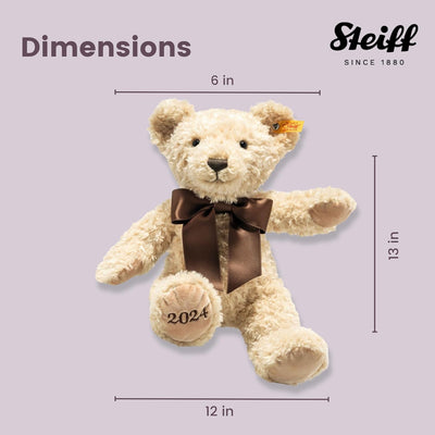 Steiff 113864 Cosy Jahresbär 2024, Pampas, 34cm