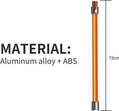 Nekuma Verlängerungsrohr Teleskoprohr kompatibel mit Dyson V7, V8, V10, V11, V15 Stielstaubsauger -