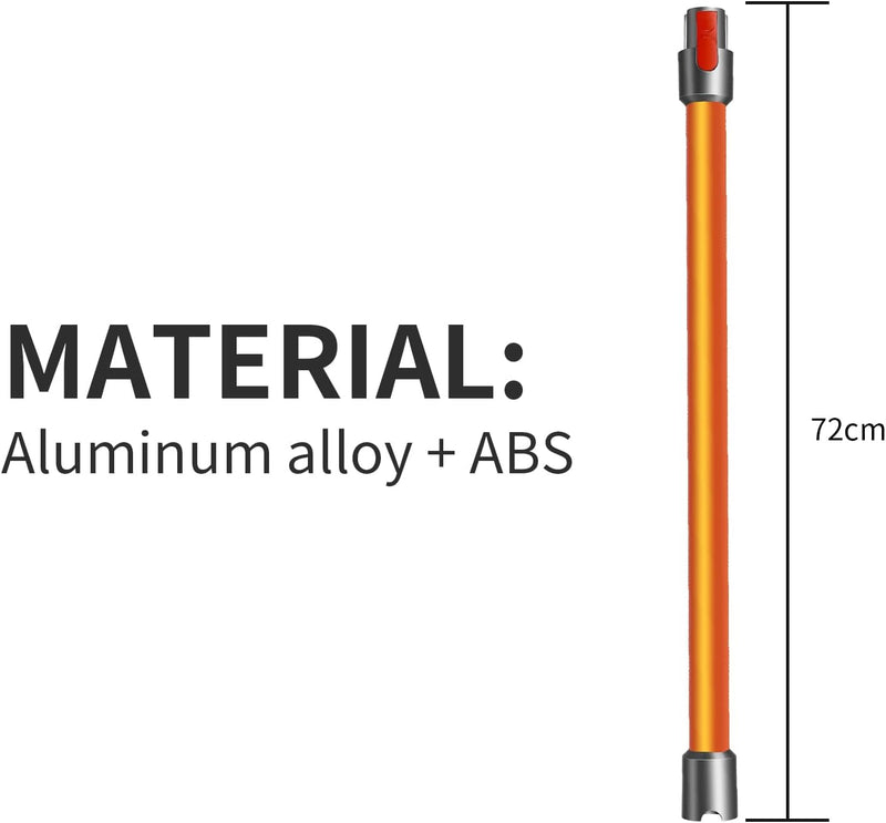 Nekuma Verlängerungsrohr Teleskoprohr kompatibel mit Dyson V7, V8, V10, V11, V15 Stielstaubsauger -