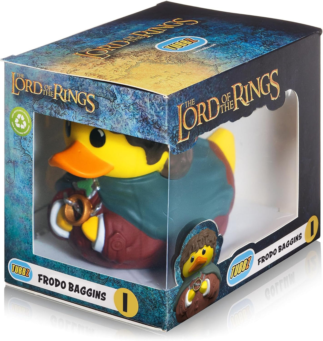 TUBBZ Box-Ausgabe Frodo Beutlin Sammler-Vinyl-Gummiente Figur - Offizielles Der Herr der Ringe Merch