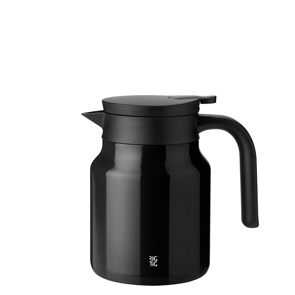 RIG-TIG Therm-IT Isolierkanne 0.9 l - Black - inkl. Teefilter